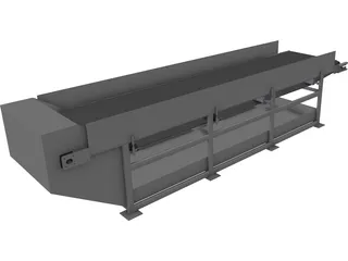 Conveyor Belt 5m 3D Model