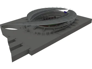 Stadium 3D Model