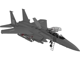 F-15 Hornet 3D Model