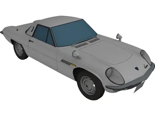 Mazda Cosmo Sport (1968) 3D Model