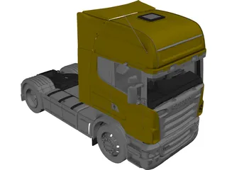 Scania 580 (2005) 3D Model