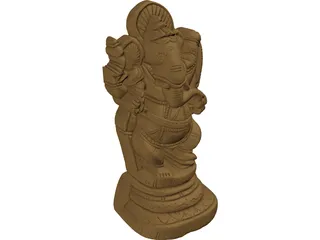 Ganesha 3D Model