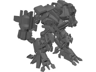 Transformers Movie IronHide 3D Model