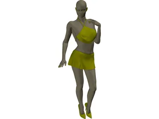 Woman 3D Model