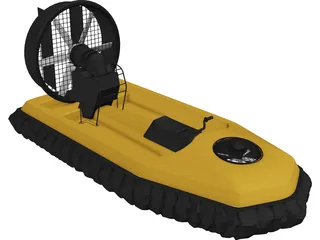 Hovercraft 3D Model