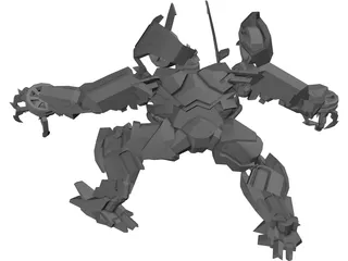 Transformers Movie Barricade 3D Model