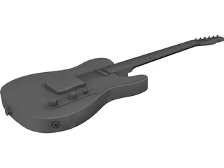 Guitar Fender Telecaster 3D Model