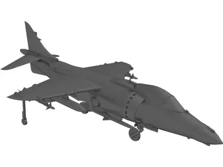 AV-8B Harrier II 3D Model