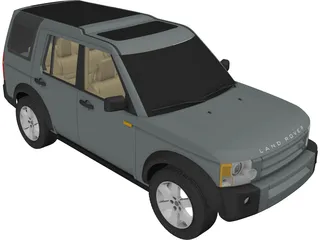 Land Rover Discovery 3 3D Model