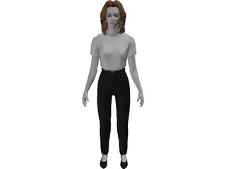 Woman 3D Model