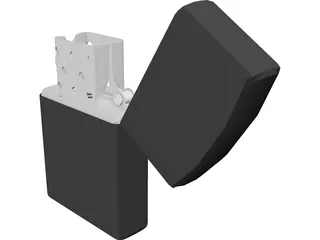 Zippo Lighter 3D Model