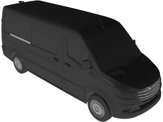 Freightliner Sprinter Panel Van L2H1 RWD (2019) 3D Model