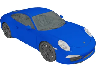 Porsche 911 Carrera (2017) 3D Model