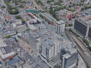 Cardiff City, UK (2022) 3D Model