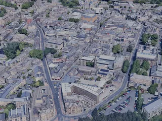 Lancaster City, UK (2023) 3D Model
