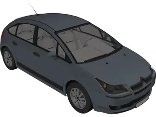 Citroen C4 3D Model