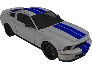 Ford Mustang Shelby GT 3D Model