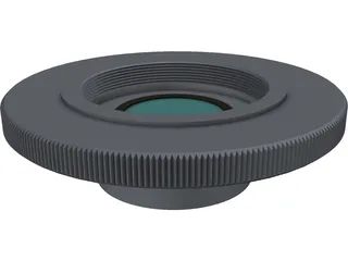 Magnifying Lens 3D Model