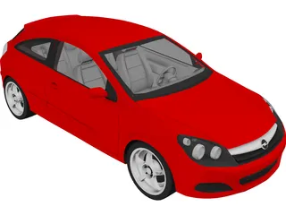 Opel Astra 3D Model