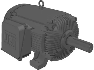 Motor 150hp 3D Model