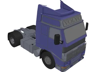 Volvo Truck 3D Model