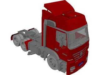 Mercedes-Benz Axor 2046 3D Model