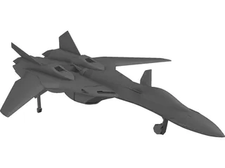 Sukhoi Su-47 Berkut 3D Model