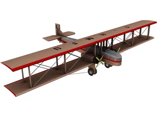 Farman F.60 Goliath 3D Model