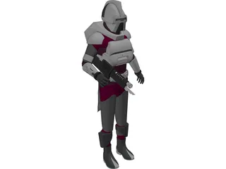 Cylon Classic 3D Model