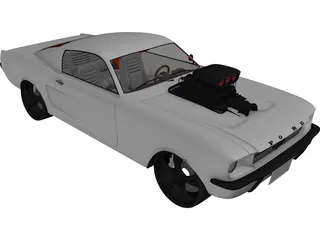 Ford Mustang (1963) [Charged] 3D Model