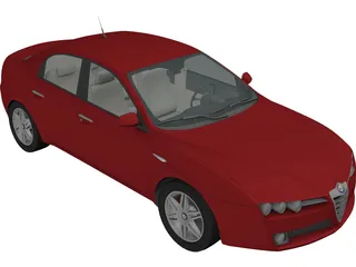 Alfa Romeo 159 3D Model