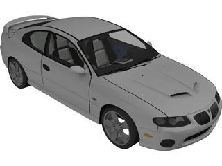 Pontiac GTO 3D Model