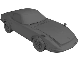 Nissan Fair Lady 240ZG 3D Model