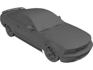 Ford Mustang 3D Model