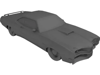 Mercury Cyclone 3D Model