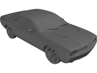 Dodge Challenger (2007) 3D Model