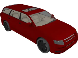 Concept Car 3D Model