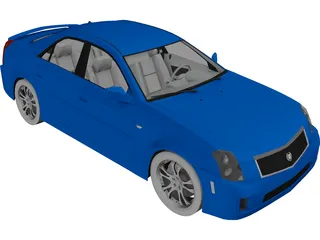 Cadillac CTS 3D Model