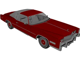 Cadillac Eldorado (1978) 3D Model