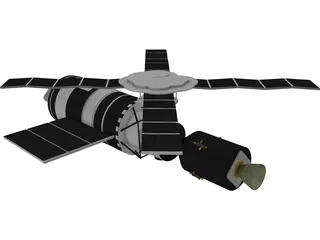 Skylab C 3D Model