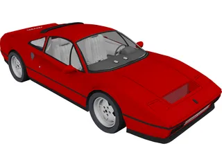 Ferrari 328 GTS (1985) 3D Model