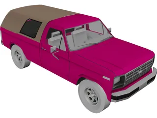 Ford F150 (1980) 3D Model