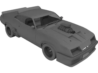 Ford Falcon XB Coupe [Charged] 3D Model