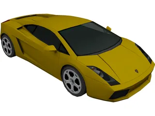 Lamborghini Gallardo 3D Model