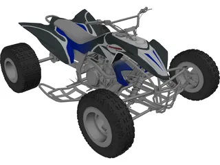 Yamaha YFZ-450 3D Model