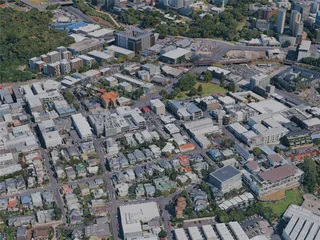 Auckland City, New Zealand (2024) 3D Model