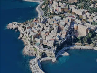 Bastia City, France (2024) 3D Model