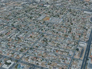 Las Vegas City, Downtown, USA (2024) 3D Model