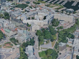 Quebec City, Canada (2024) 3D Model
