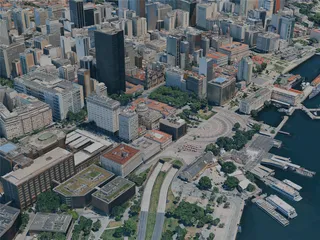 Rio de Janeiro City, Brazil (2024) 3D Model